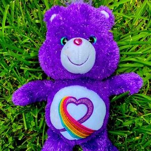 Rainbow Heart Care Bear
